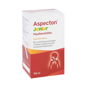 Aspecton Junior Hustenstiller Isländisch Moos Saft (100 ml) – PZN 10764997 из Германии