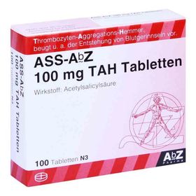 ASS-AbZ 100mg TAH (100 stk) – PZN 11481830 из Германии