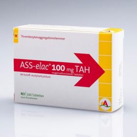 ASS-elac 100 mg TAH, 100 ST – PZN 13715054 из Германии