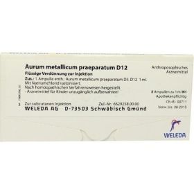 AURUM MET PRAEP D12, 8 ST – PZN 1618848 из Германии