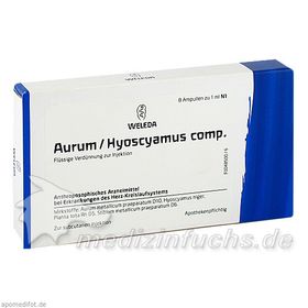 AURUM HYOSCYAMUS COMP, 8X1 ML – PZN 1618972 из Германии
