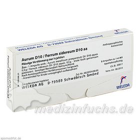 AURUM D10 FERR SID D10, 8X1 ML – PZN 1619150 из Германии