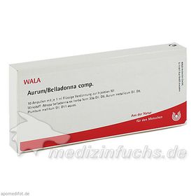 AURUM/BELLADONNA COMP, 10X1 ML – PZN 1750766 из Германии