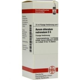 AURUM CHLORATUM NATRON D 6, 20 ML – PZN 1759425 из Германии