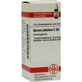 Aurum jodatum C30, 10 G – PZN 1848181 из Германии
