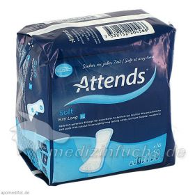 Attends soft 1 Mini Long Vorlage, 16 ST – PZN 196457 из Германии