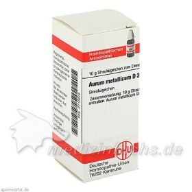 AURUM MET D30, 10 G – PZN 2110916 из Германии