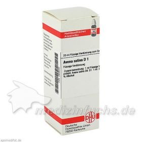 AVENA SATIVA D 1, 20 ML – PZN 2608042 из Германии