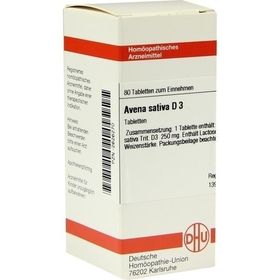 AVENA SATIVA D 3, 80 ST – PZN 2626270 из Германии