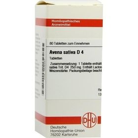 AVENA SATIVA D 4, 80 ST – PZN 2626287 из Германии