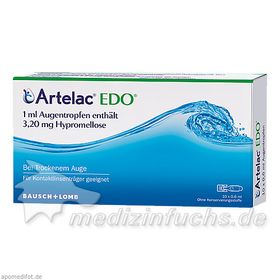 Artelac EDO, 10X0.6 ML – PZN 2726184 из Германии