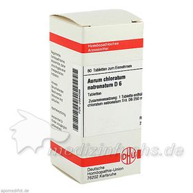 AURUM CHLORATUM NATRON D 6, 80 ST – PZN 2894088 из Германии