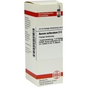 AURUM SULFURAT D 6, 20 ML – PZN 2894243 из Германии