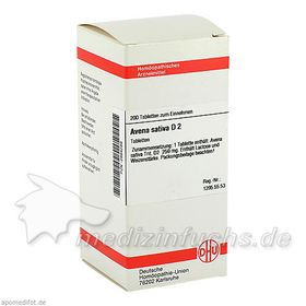 AVENA SATIVA D 2, 200 ST – PZN 2894289 из Германии