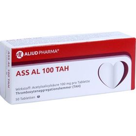 ASS AL 100 TAH, 50 ST – PZN 3024314 из Германии