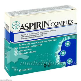 Aspirin Complex Granulat Btl., 10 ST – PZN 3205375 из Германии