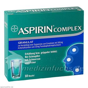 ASPIRIN COMPLEX Beutel, 10 ST – PZN 3227112 из Германии