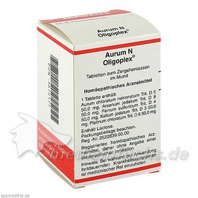 Aurum N Oligoplex Tabl, 150 ST – PZN 3672177 из Германии