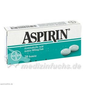 ASPIRIN, 20 ST – PZN 3806873 из Германии