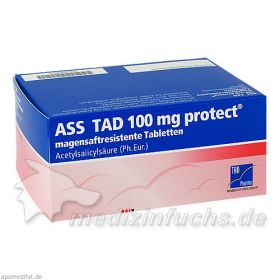 ASS TAD 100mg protect, 100 ST – PZN 3828202 из Германии