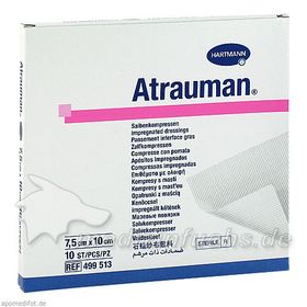 ATRAUMAN STERIL 7.5X10CM, 10 ST – PZN 3829302 из Германии