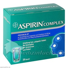 ASPIRIN COMPLEX Beutel, 20 ST – PZN 4114918 из Германии