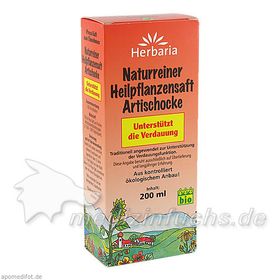 ARTISCHOCKE HEILPFLANZEN Saft, 200 ML – PZN 4172123 из Германии