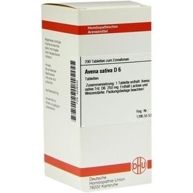 AVENA SATIVA D 6, 200 ST – PZN 4206402 из Германии