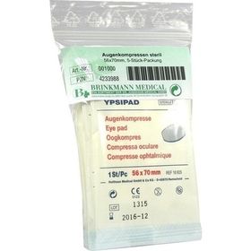 Augenkopressen 56x70mm steril, 5 ST – PZN 4233988 из Германии