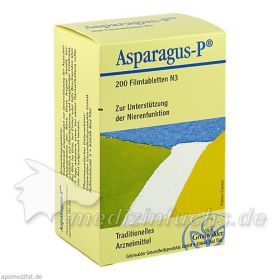 ASPARAGUS P, 200 ST – PZN 4765171 из Германии