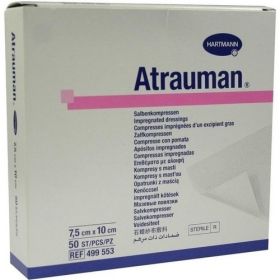 ATRAUMAN STERIL 7.5X10CM, 50 ST – PZN 4889849 из Германии