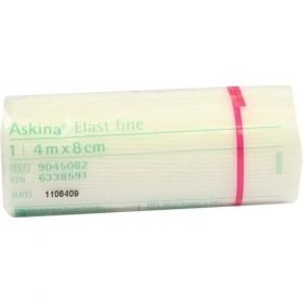 Askina Elast Fine 4mX8cm cellophaniert, 1 ST – PZN 6338591 из Германии