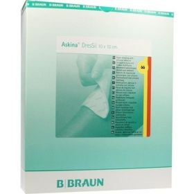 Askina DresSil 10X10cm Silikon Schaumstoffverband, 10 ST – PZN 6489189 из Германии