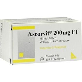 Ascorvit 200mg FT, 50 ST – PZN 6681277 из Германии