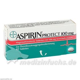 Aspirin protect 100mg, 42 ST – PZN 6706149 из Германии