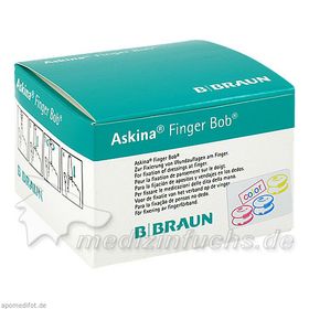 ASKINA FINGER BOB FARBIG, 50 ST – PZN 6874711 из Германии