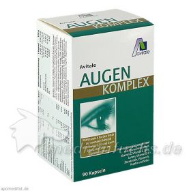 Augen Komplex Kapseln, 90 ST – PZN 7127809 из Германии