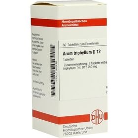 ARUM TRIPHYLL D12, 80 ST – PZN 7160296 из Германии