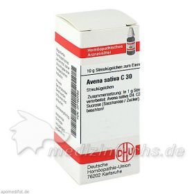 AVENA SATIVA C30, 10 G – PZN 7160793 из Германии