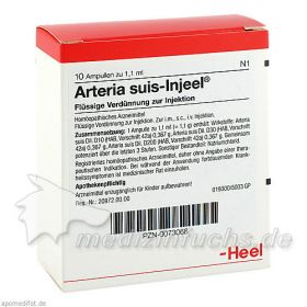 ARTERIA SUIS INJ ORG, 10 ST – PZN 73068 из Германии