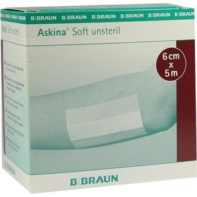 ASKINA SOFT UNST 5MX6CM HYPOALLERGENER WUNDVERBAND, 1 ST – PZN 7412125 из Германии
