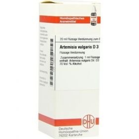 ARTEMISIA VULG D 3, 20 ML – PZN 7454750 из Германии