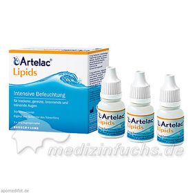Artelac Lipids MD, 3X10 G – PZN 7707205 из Германии