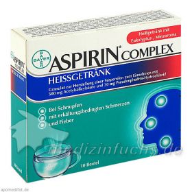 Aspirin Complex Heissgetränk, 10 ST – PZN 7784246 из Германии