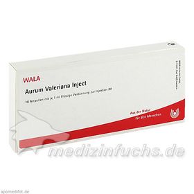 Aurum Valeriana Inject, 10X1 ML – PZN 84907 из Германии