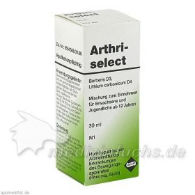 Arthriselect, 30 ML – PZN 8890513 из Германии