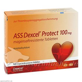 ASS Dexcel Protect 100mg, 100 ST – PZN 9318809 из Германии