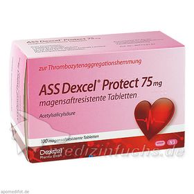ASS Dexcel Protect 75mg, 100 ST – PZN 9372849 из Германии