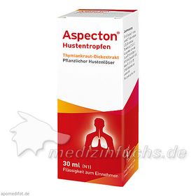 Aspecton Hustentropfen, 30 ML – PZN 9892879 из Германии
