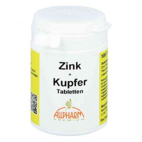 Zink Tabletten (100 stk) – PZN 328485 из Германии